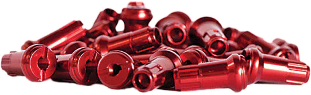 BULLDOG Front Spoke Nipples Red 98-650R