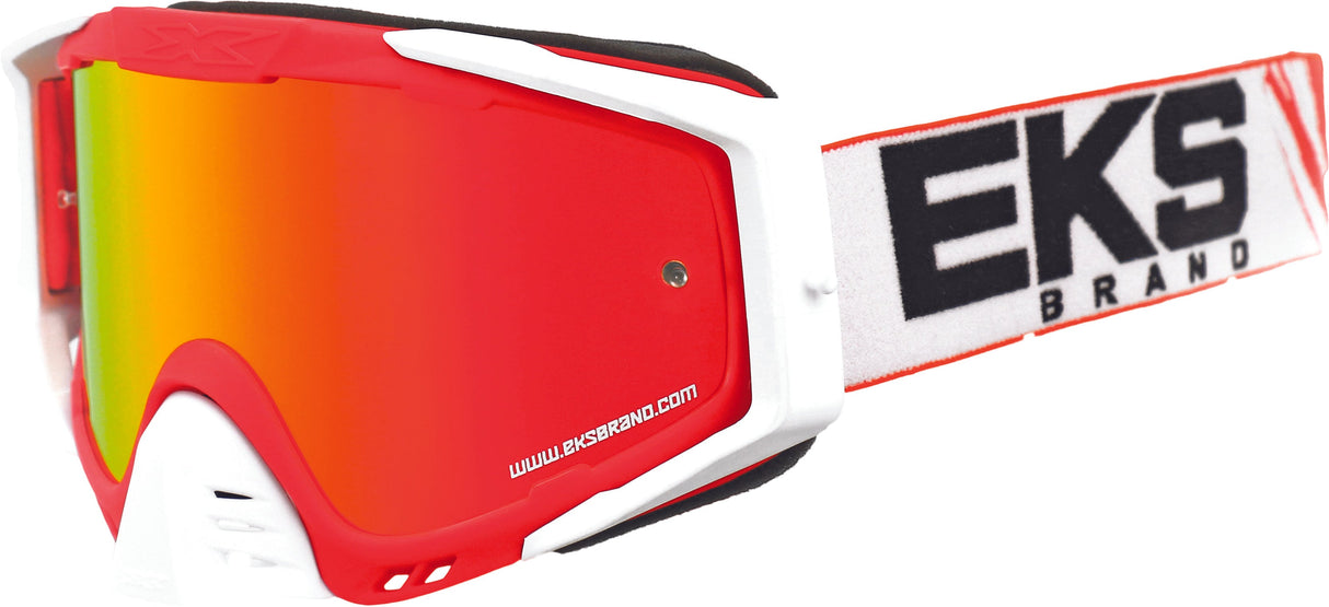 EKS BRAND Outrigger Goggle Red/White/Black 067-50135
