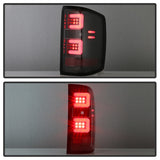 Spyder Chevy 1500 14-16 Light Bar LED Tail Lights All Blk ALT-YD-CS14-LBLED-BKV2 5085856