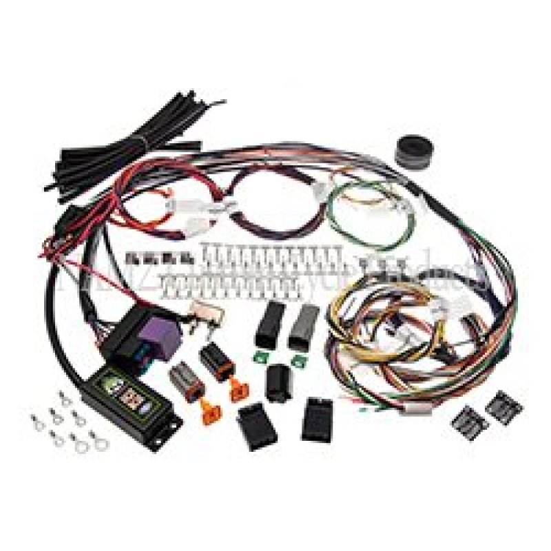NAMZ 2017 Ver-1 Complete Bike Harness w/Starter Relay & 3-Circuits & Self Canceling Turn Sig Module NCBH-01-B