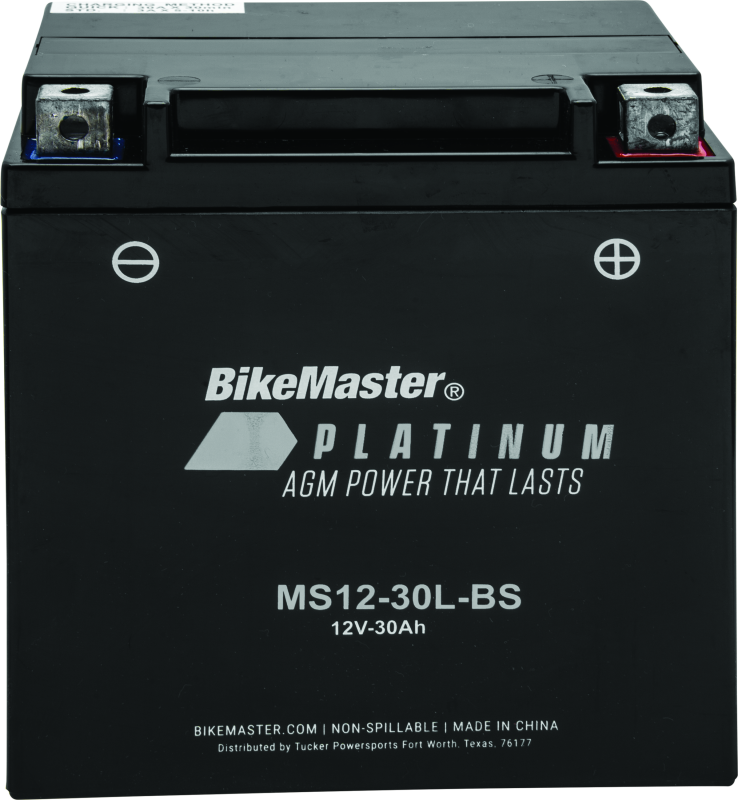 BikeMaster AGM Battery - MS12-30L-BS 780728