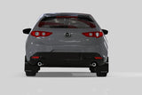 Rally Armor 19-22 Mazda3 GT Sport Hatch Red UR Mud Flap w/ White Logo MF61-UR-RD/WH