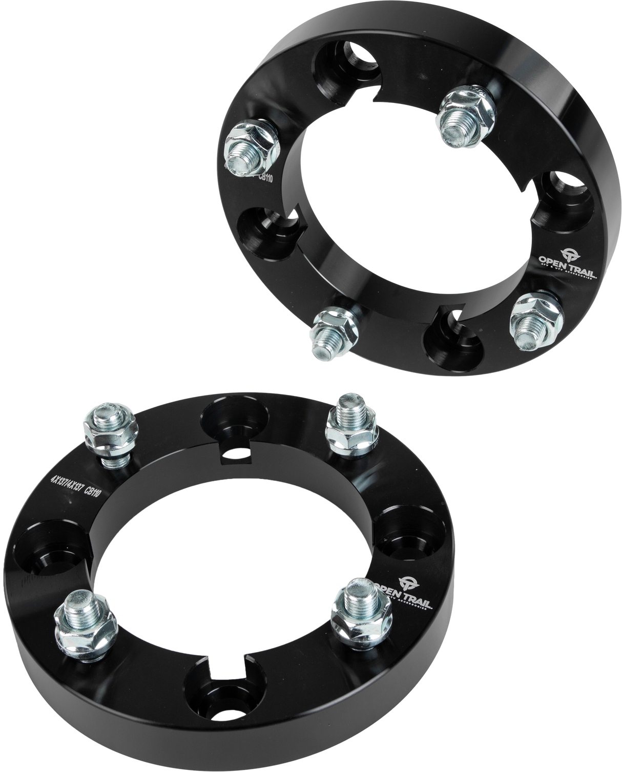 OPEN TRAILWheel Spacer 1" 4/137 Stud: 12mm X 1.5mmAC-06652-5BK