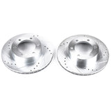Power Stop 96-02 Toyota 4Runner Front Evolution Drilled & Slotted Rotors - Pair JBR794XPR