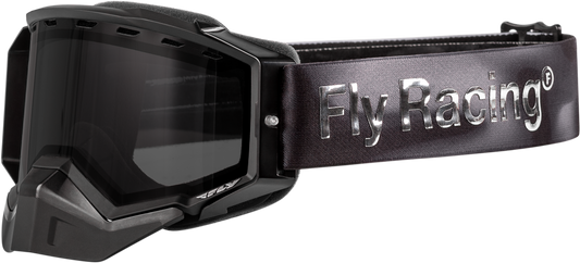 FLY RACING Zone Elite Snow Goggle Legacy W/ Polarized Smoke Lens FLB-24ZP3