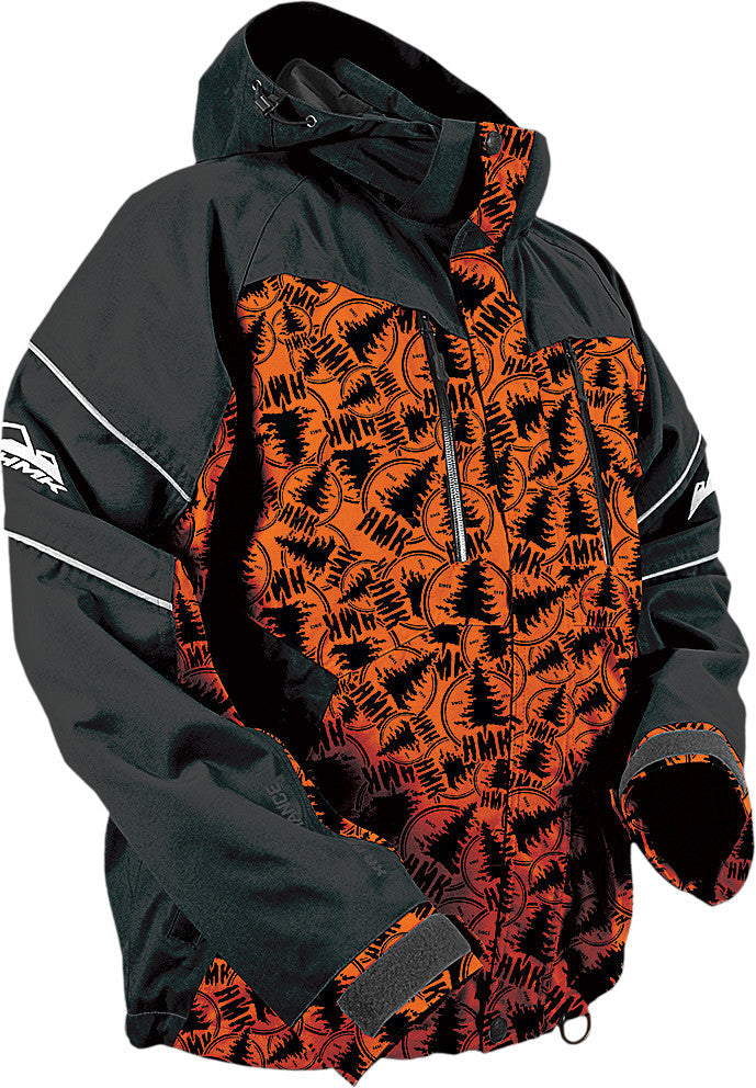 HMK Action 2 Jacket Orange Stamp Lg HM7JACT2SOL