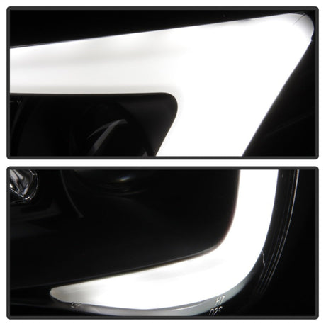 Spyder Subaru WRX 08-09 Projector Headlights - HID Model Only - Black PRO-YD-SWRX08-HID-LBDRL-BK 5083937