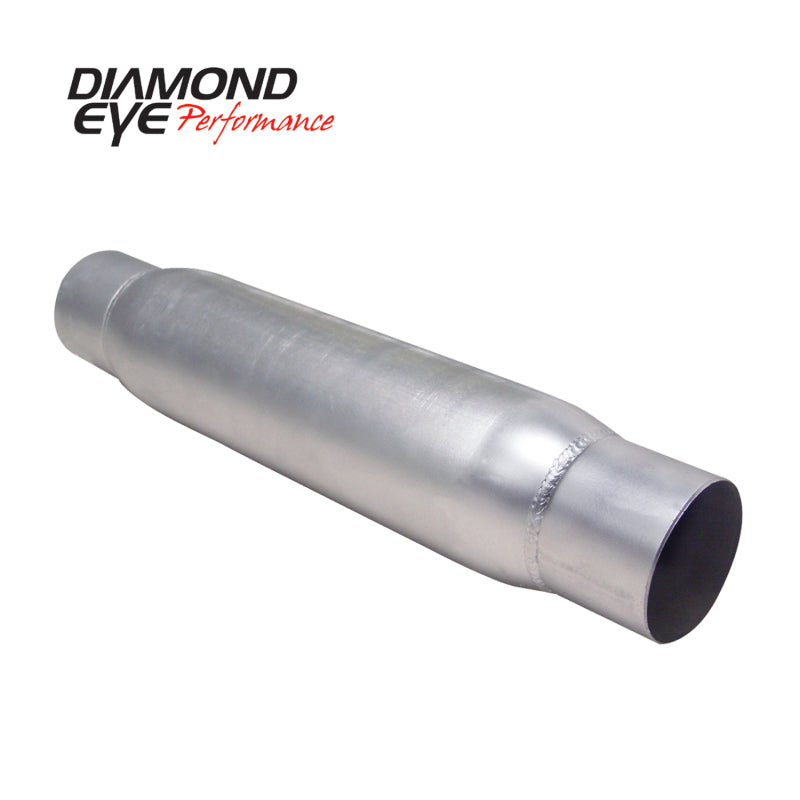 Diamond Eye RESONATOR 4in W/ ENDS (CLAMPED) AL 400405