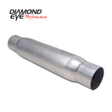 Diamond Eye RESONATOR 4in W/ ENDS (CLAMPED) AL 400405
