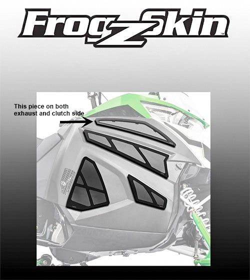 FROGZ SKIN Upper Side Vent Kit 2/Pc Clutch/Exhaust F0333