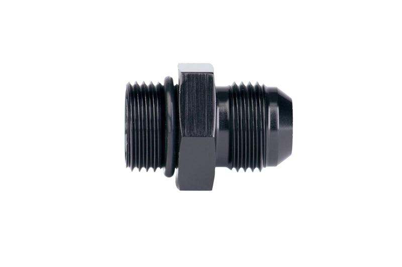 Torque Solution Adapter Fitting -6AN Straight Cut ORB to -6AN Flare TS-FTG-6SC6F