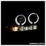 Spyder Volkswagen GTI 06-09/Jetta 06-09 Halogen Model Only - LED Halo DRL Black PRO-YD-VG06-HL-BK 5012098