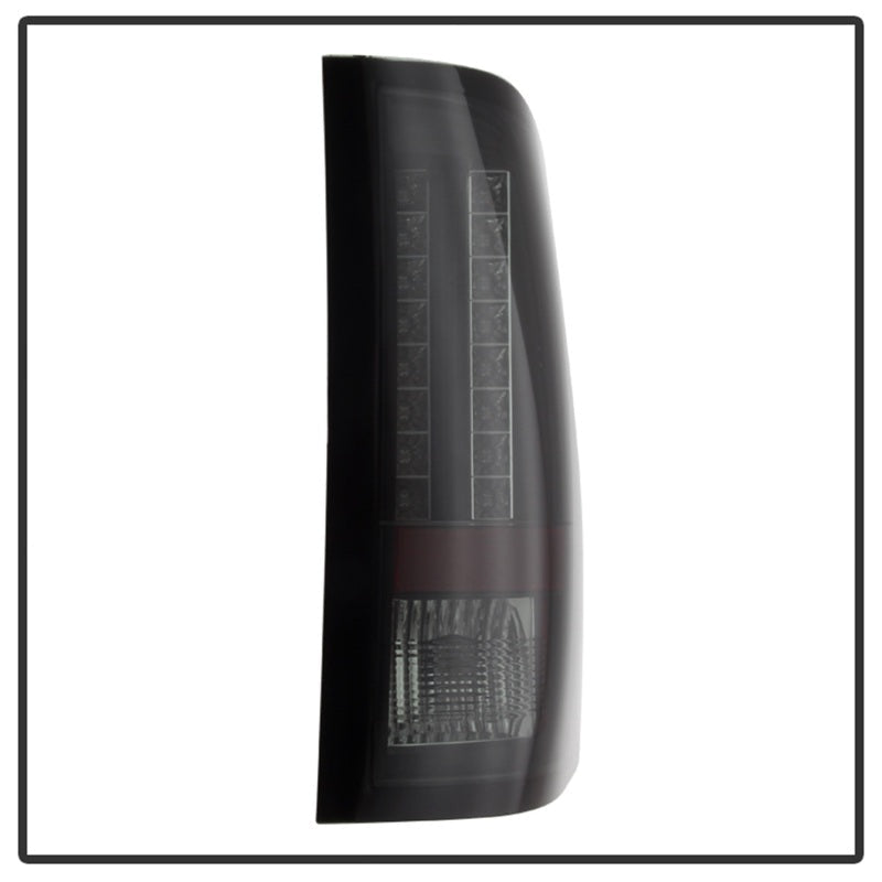 Spyder Chevy Silverado 07-13 LED Tail Lights Blk Smke ALT-YD-CS07-LED-BSM 5078032