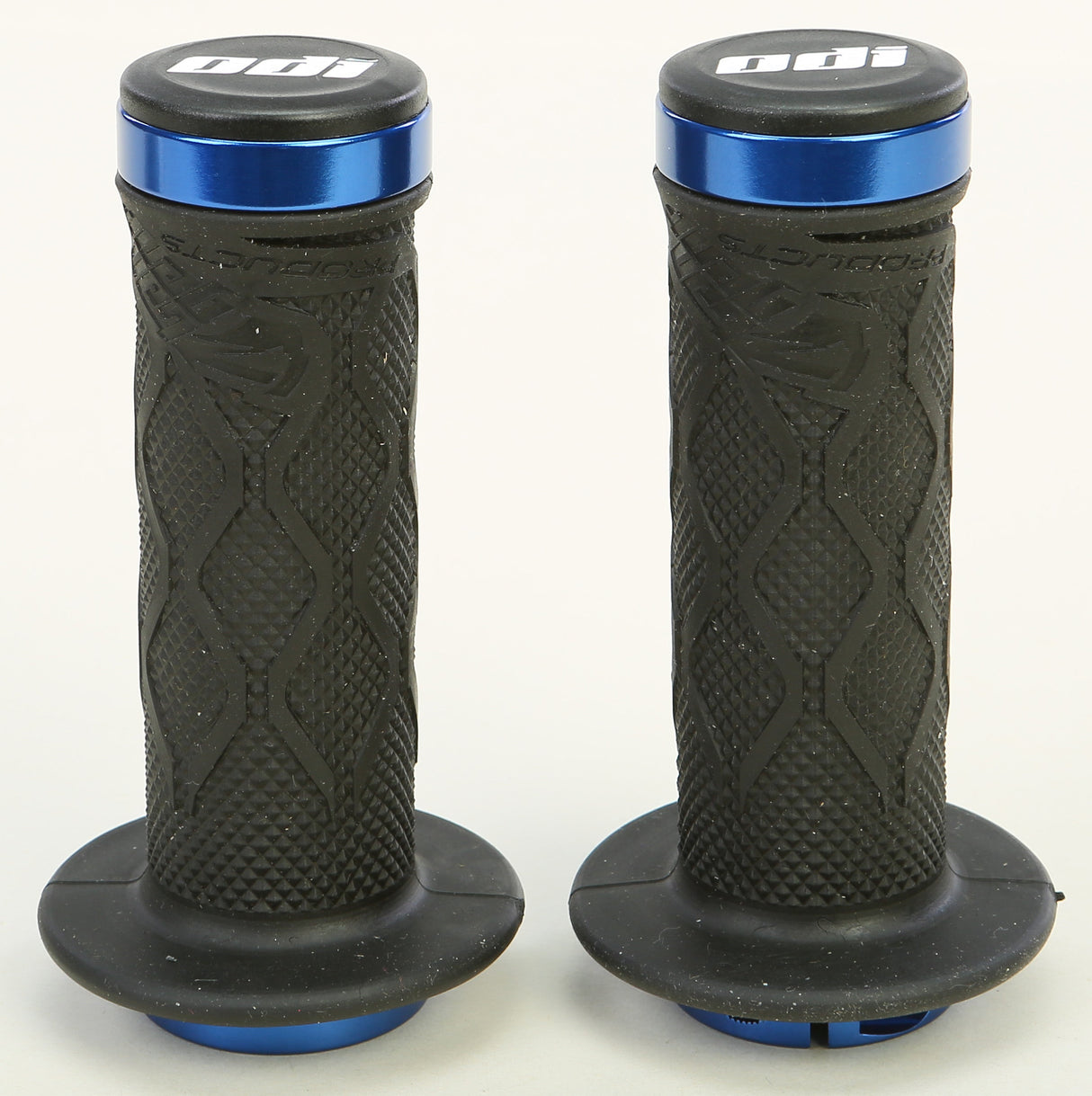 TANGENT Mini Lock-On Grips Black Blue 100mm 16-2203
