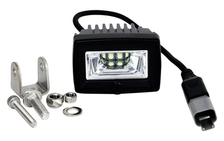 KC HiLiTES C-Series 2in. C2 LED Light 20w Area Flood Beam (Pair Pack System) - Black 328