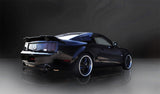 Corsa 05-10 Ford Mustang Shelby GT500 5.4L V8 Black Xtreme Axle-Back Exhaust 14314BLK