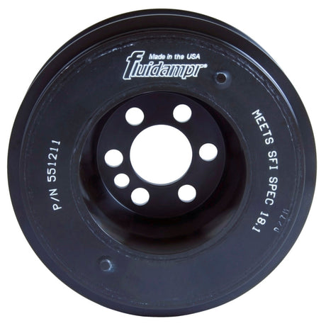 Fluidampr VW 06-08 2L FSI Motor (6 bolt hole mounting) Steel Internally Balanced Damper 551211