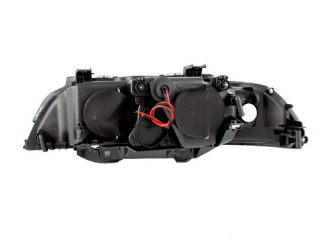 ANZO 1997-2001 BMW 5 Series Projector Headlights w/ Halo Black 121017