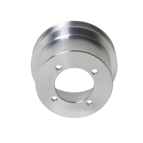 BBK 94-98 Mustang 3.8 V6 Underdrive Pulley Kit - Lightweight CNC Billet Aluminum (2pc) 1619