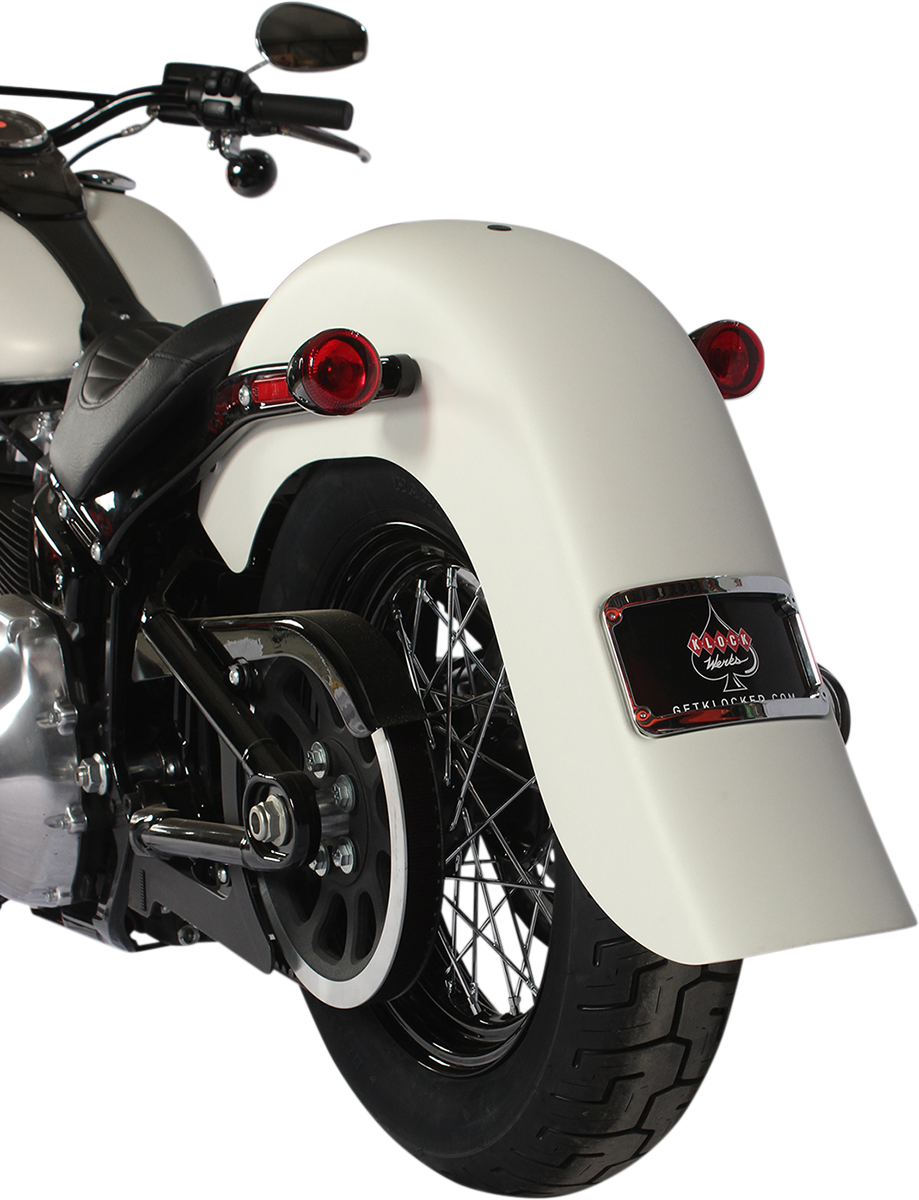 KLOCK WERKS Benchmark Rear Fender - Frenched - Steel KWF-02-0541-F