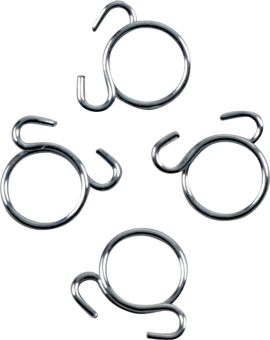 ALL BALLS Refill Kit - Wire Clamp - Silver - 4-Pack FS00064