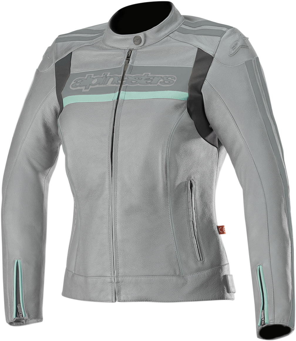 Chaqueta ALPINESTARS Stella Dyno v2 - Gris/Agua - US 2 / EU 38 3112518-904-38 