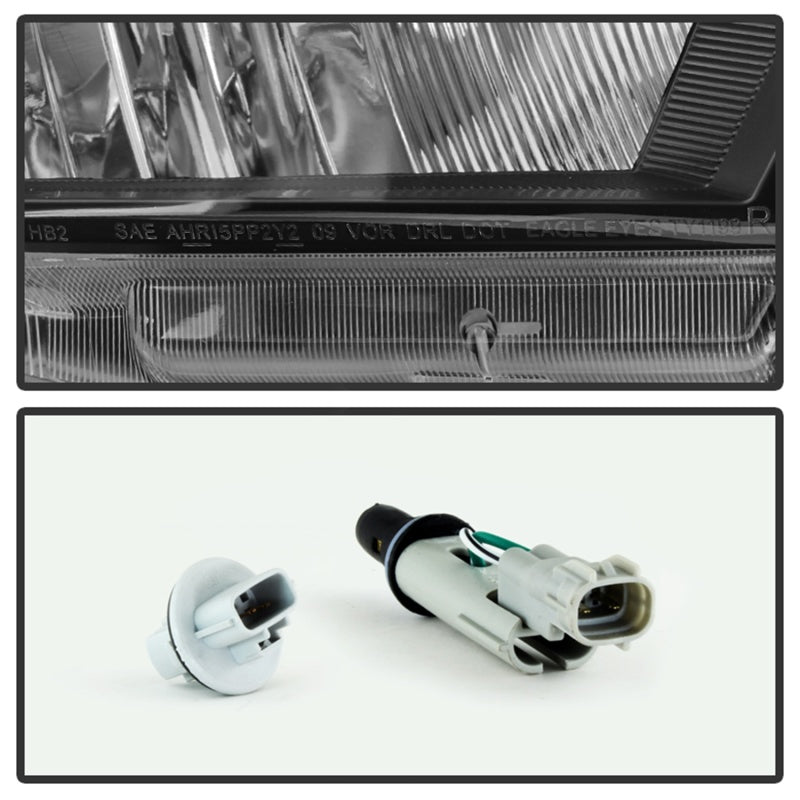 Xtune Toyota Tacoma 2012-2015 OEM Style Headlights Black HD-JH-TTA12-AM-BK 9031069