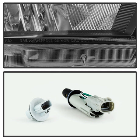 Xtune Toyota Tacoma 2012-2015 OEM Style Headlights Black HD-JH-TTA12-AM-BK 9031069