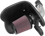 K&N 17-18 Chevy Cruze 1.4L Turbo Silver Typhoon Short Ram Intake 69-4537TS
