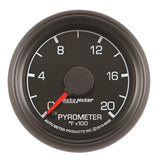 Autometer Factory Match Ford 52.4mm Full Sweep Electronic 0-2000 Deg F EGT/Pyrometer Gauge 8445