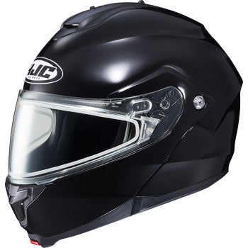 IN STOCK HJC C91 Modular Snow Helmet - Dual Pane - Solid - Black - 5XL EP25SUSYXBKV