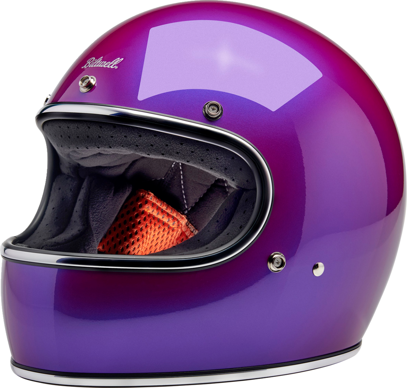 BILTWELL Gringo Helmet - Metallic Grape - XS 1002-339-501