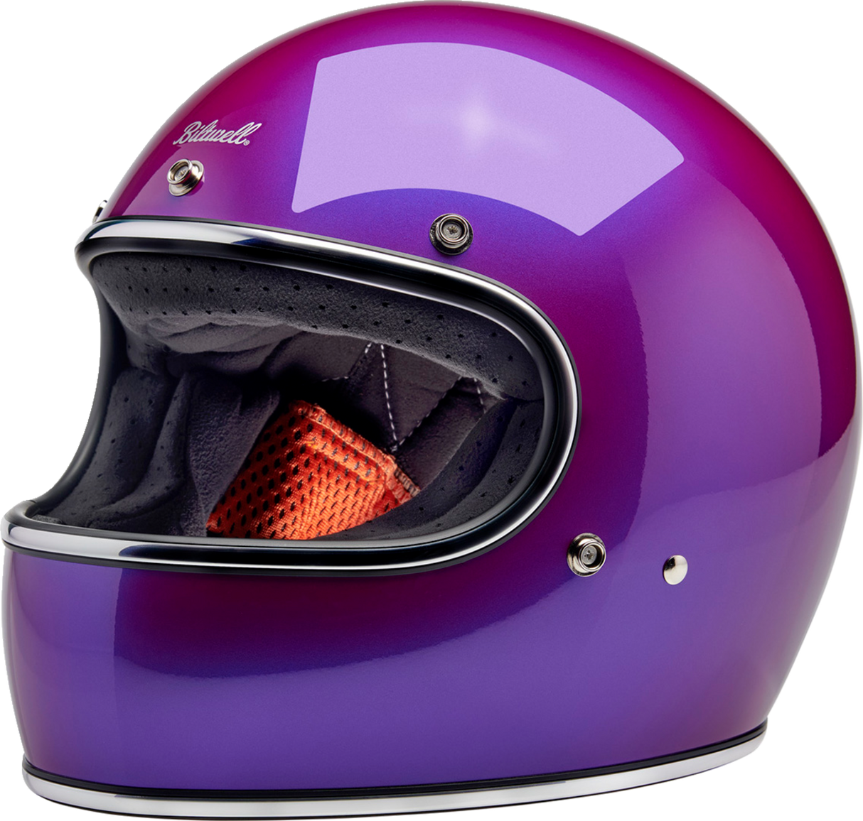 BILTWELL Gringo Helmet - Metallic Grape - Small 1002-339-502