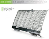 DV8 Offroad 2007-2018 Jeep JK Black Mesh Grille D-JP-190010-BK