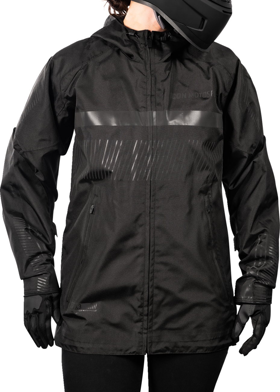 ICON Women’s PDX3™ Jacket - Black - 2XL 2822-1458