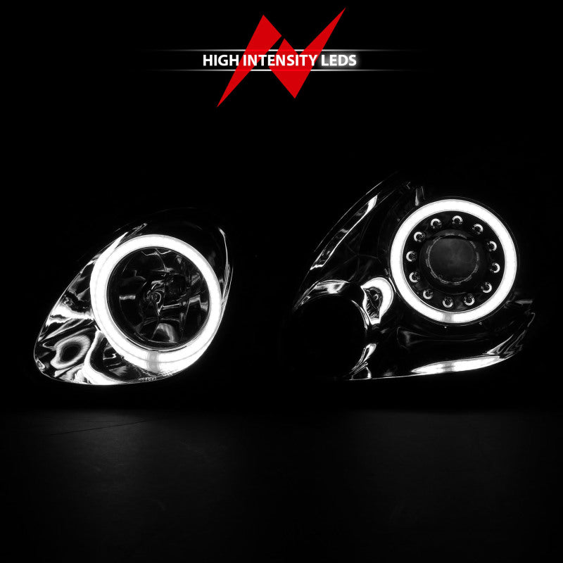 ANZO 1998-2005 Lexus Gs300 Projector Headlights w/ Halo Chrome 121143