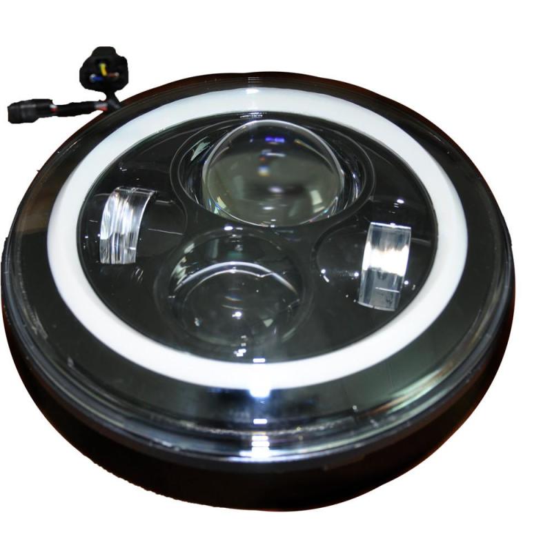 DV8 Offroad 07-18 Jeep Wrangler JK LED Projector Headlights HL7JK-01