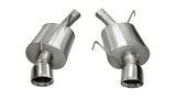 Corsa 05-10 Ford Mustang Shelby GT500 5.4L V8 Polished Sport Axle-Back Exhaust 14311