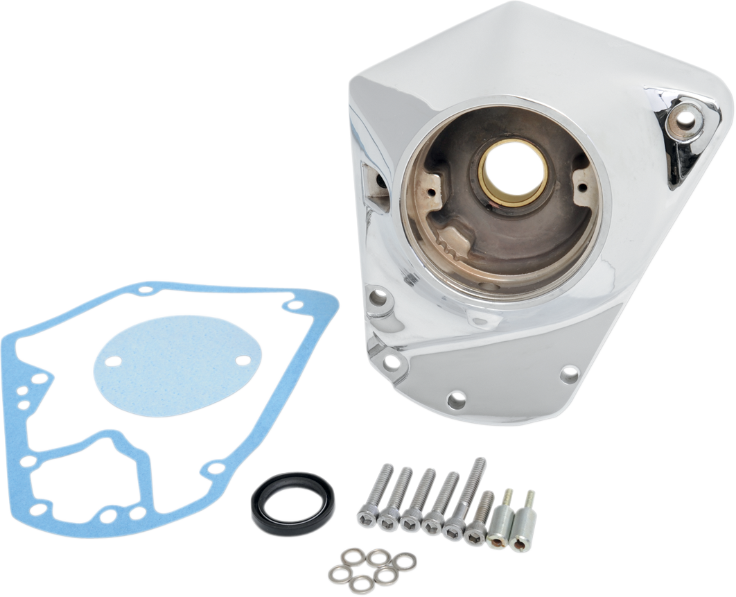 DRAG SPECIALTIES Tapa de leva - Cromada - Big Twin 35-0015 