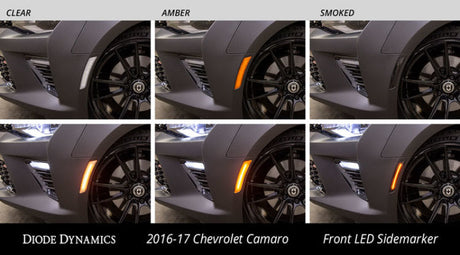 Diode Dynamics 16-21 Chevrolet Camaro LED Sidemarkers Smoked (set) DD5063