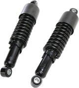 EMGO Custom Shorty Shocks with Shroud - Black Body/Black Spring Finish - Eye Lowering 17-05693B