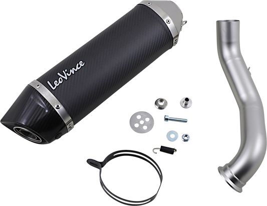 LEOVINCE LV One Evo Muffler Carbon Fiber 690 Duke R 2016-2019 14303E