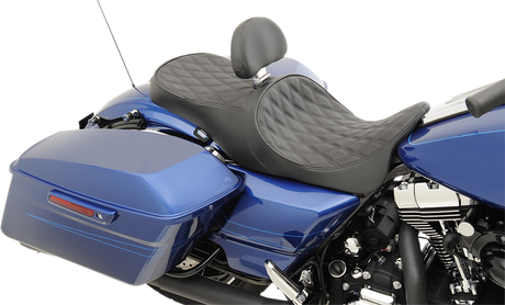 DRAG SPECIALTIES Low Forward Touring Seat - Diamond - FL '08-'22 0801-1011