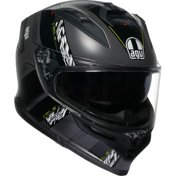AGV K7 Helmet - Kyber - Matte Gray/Yellow Fluo - XL 0101-17987