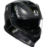 AGV K7 Helmet - Kyber - Matte Gray/Yellow Fluo - XL 0101-17987