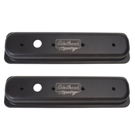 Edelbrock Valve Cover Victor Series Chevrolet 1987-1995 262-400 CI V8 Black 41723