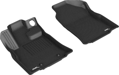 3D MAXpider 19-23 Subaru Ascent Kagu 1st Row Floormat - Black L1SB02611509