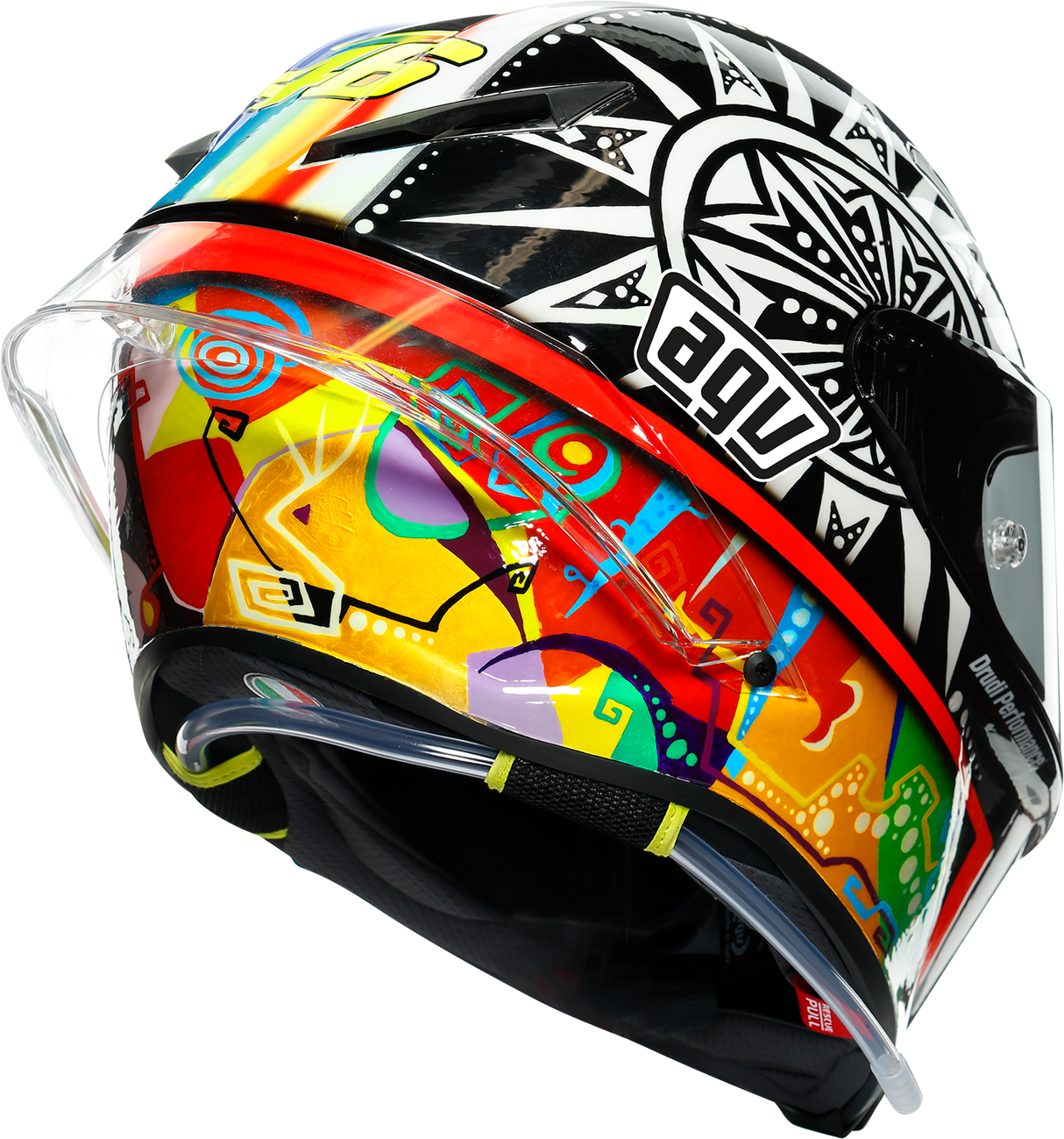 Casco AGV Pista GP RR - Limitado - Título mundial 2002 - ML 216031D9MY01408 