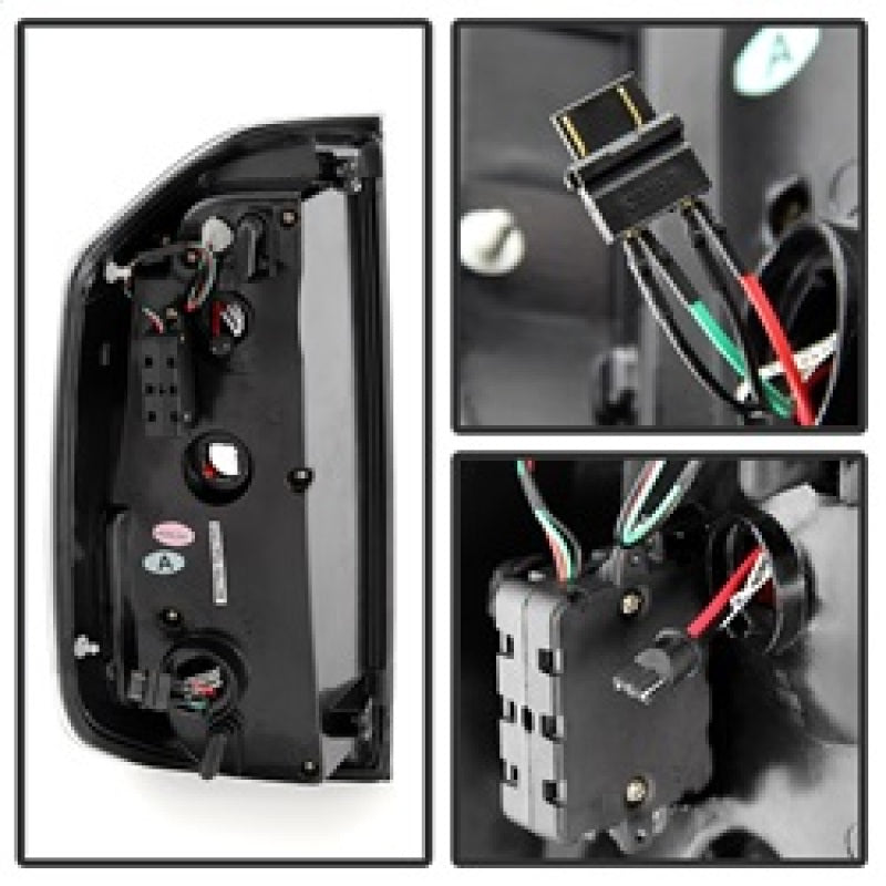 Spyder Toyota Tundra 2014-2016 Light Bar LED Tail Lights Red Smoke ALT-YD-TTU14-LED-RS 5080189