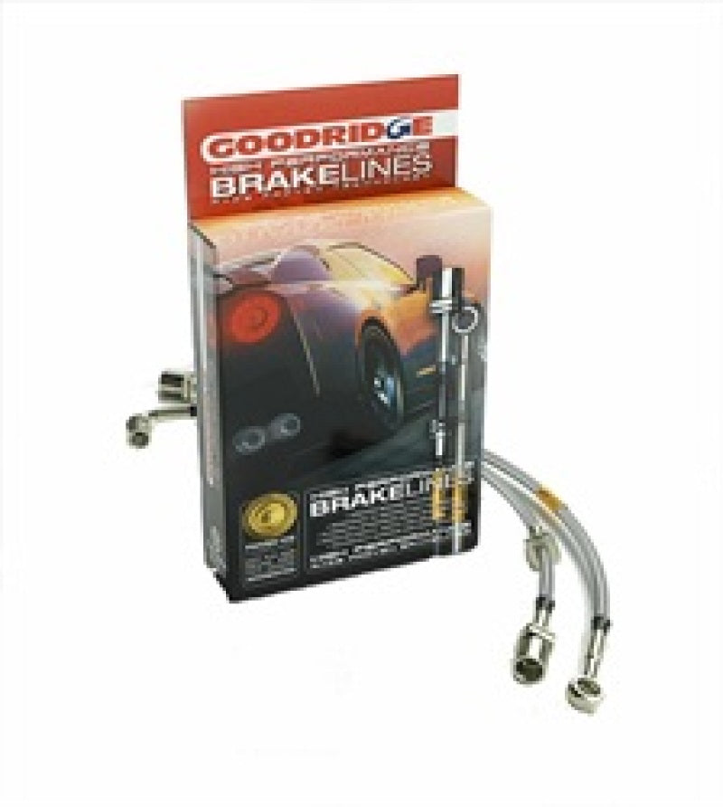 Goodridge 03-07 Hummer H2 Stainless Steel Brake Lines 45001